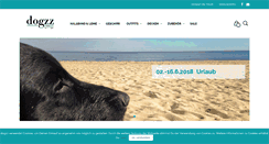 Desktop Screenshot of dogzz.de